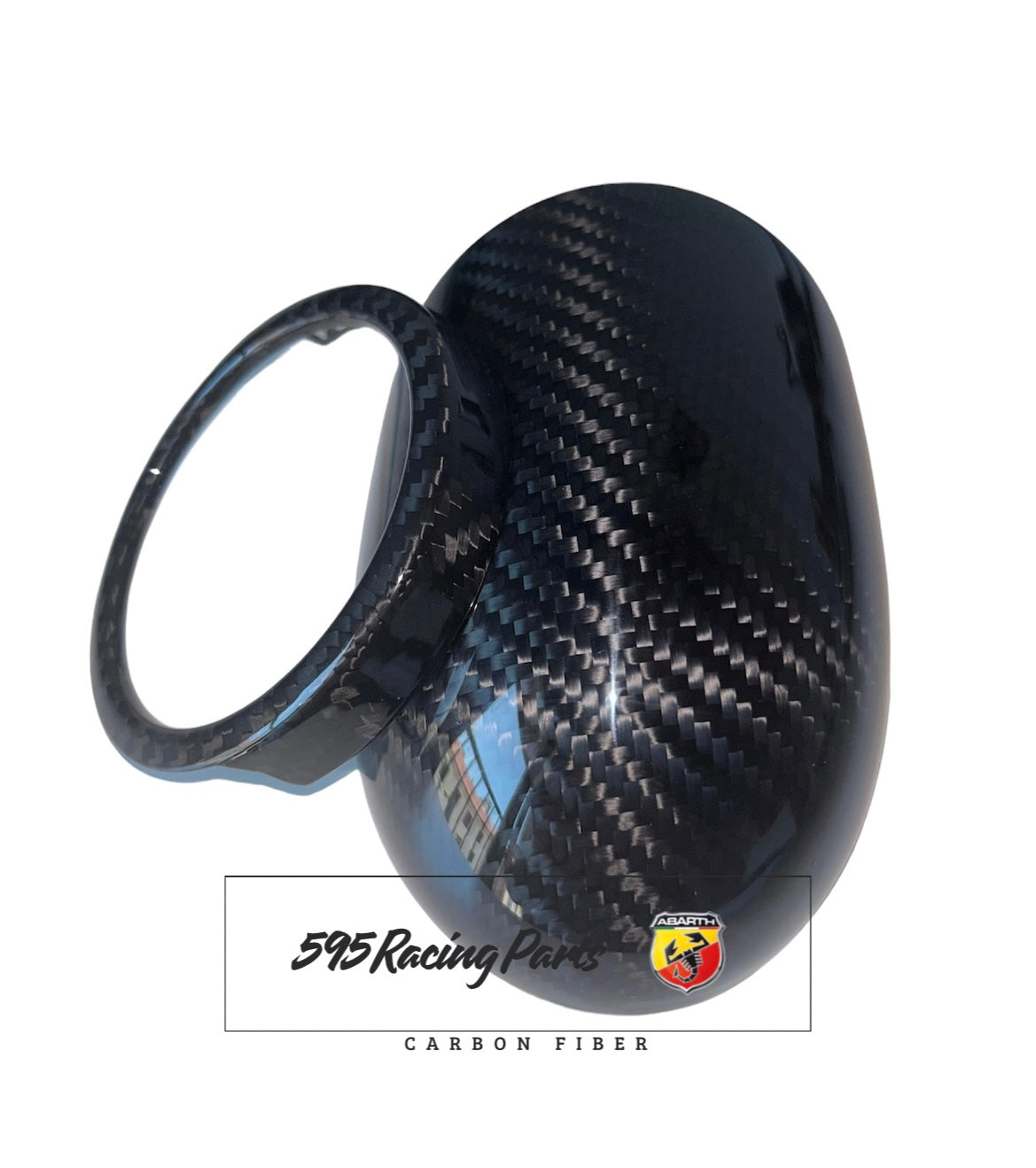 Fiat 500 Abarth - 595 - 695 Turbo Gauge Cover Kit Right Hand Drive Version