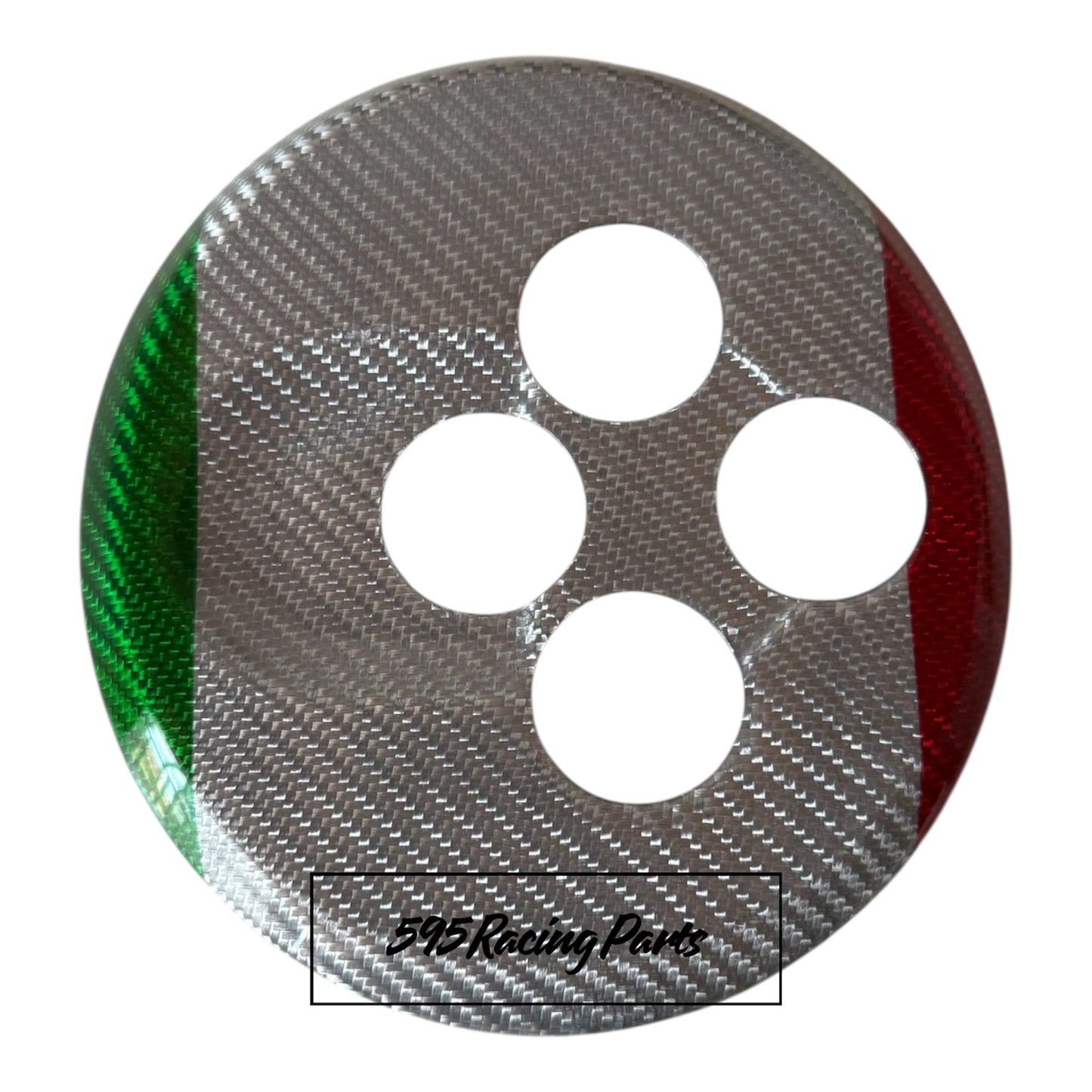 Gear shift cover in REAL CARBON for MTA Fiat 500 Abarth - 595 - 695