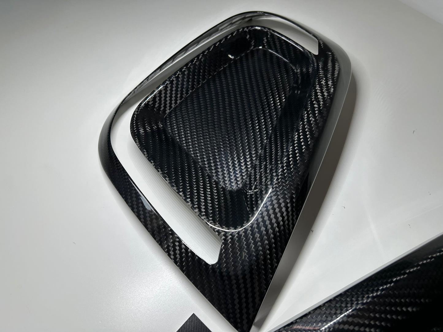 Coppia Cover fanali posteriori in VERO CARBONIO per Abarth 500 - 595 - 695 - Fiat 500 Restyling