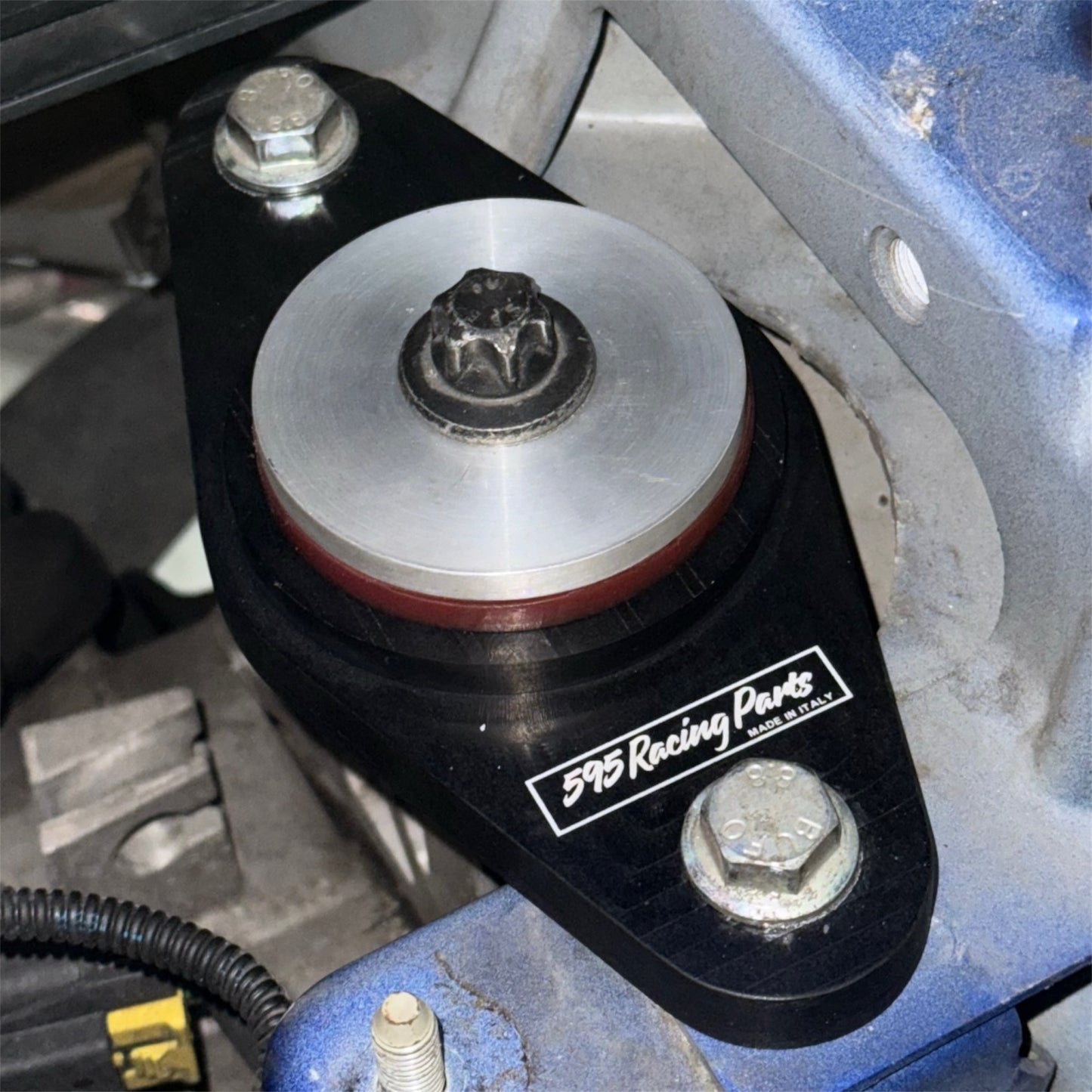 Supporto motore lato batteria rinforzato Fiat 500 Abarth - 595 - 695