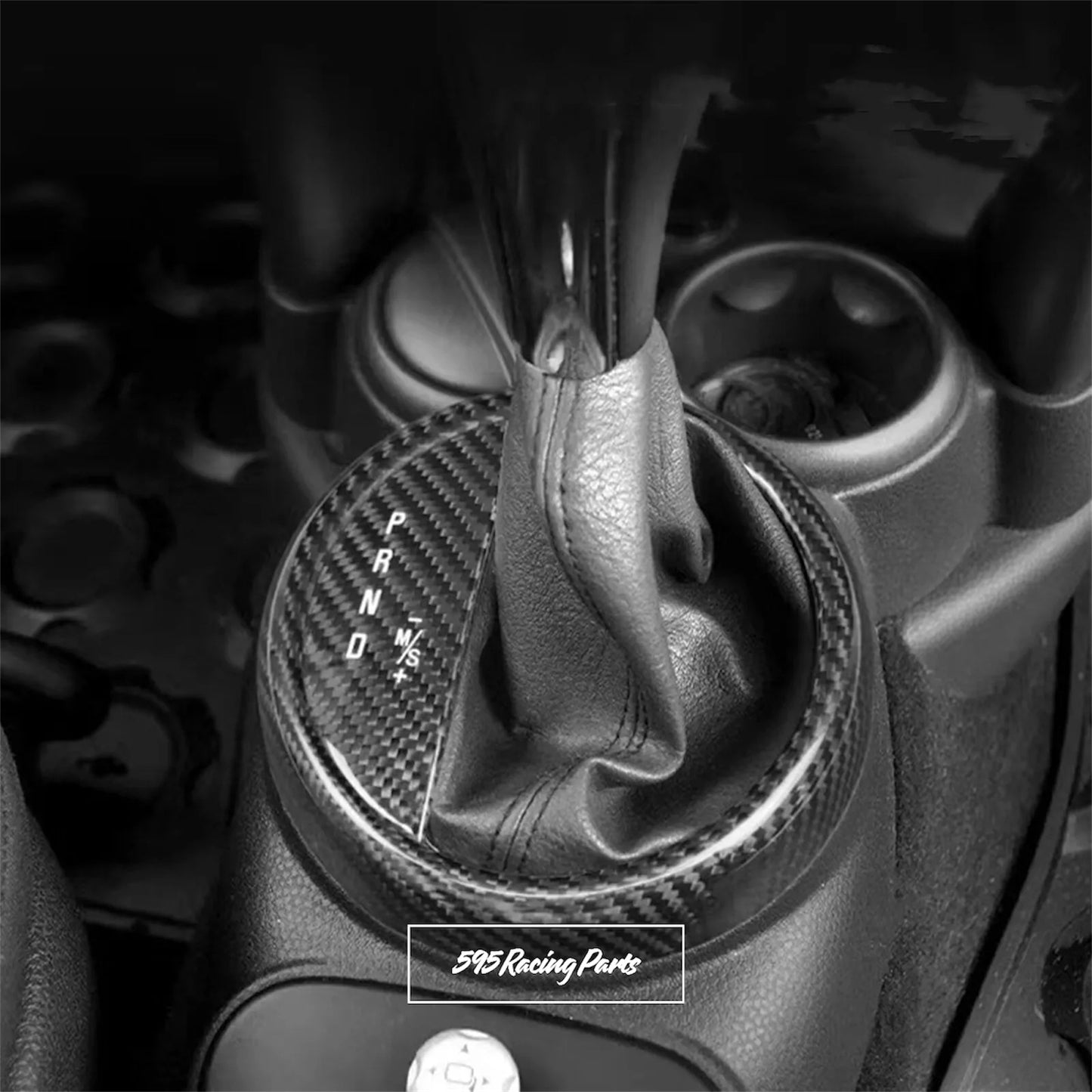 Automatic Gearbox Cover in REAL CARBON Mini Cooper R50 (2001-06)