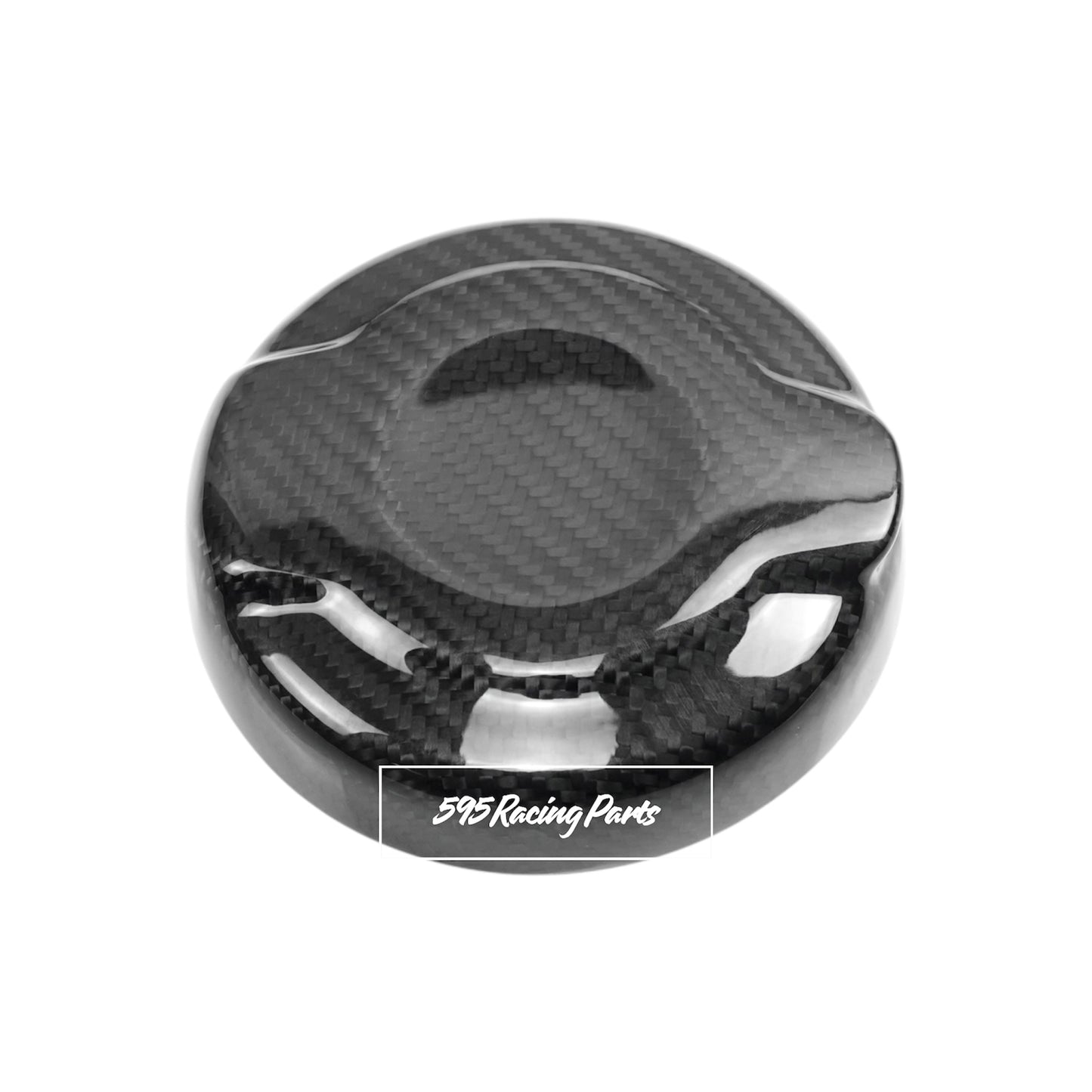 Fuel cap cover in REAL CARBON Mini Cooper F55/F56/F57