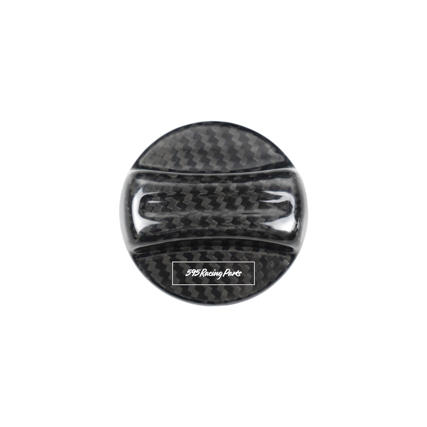 Fuel cap cover in REAL CARBON Mini Cooper