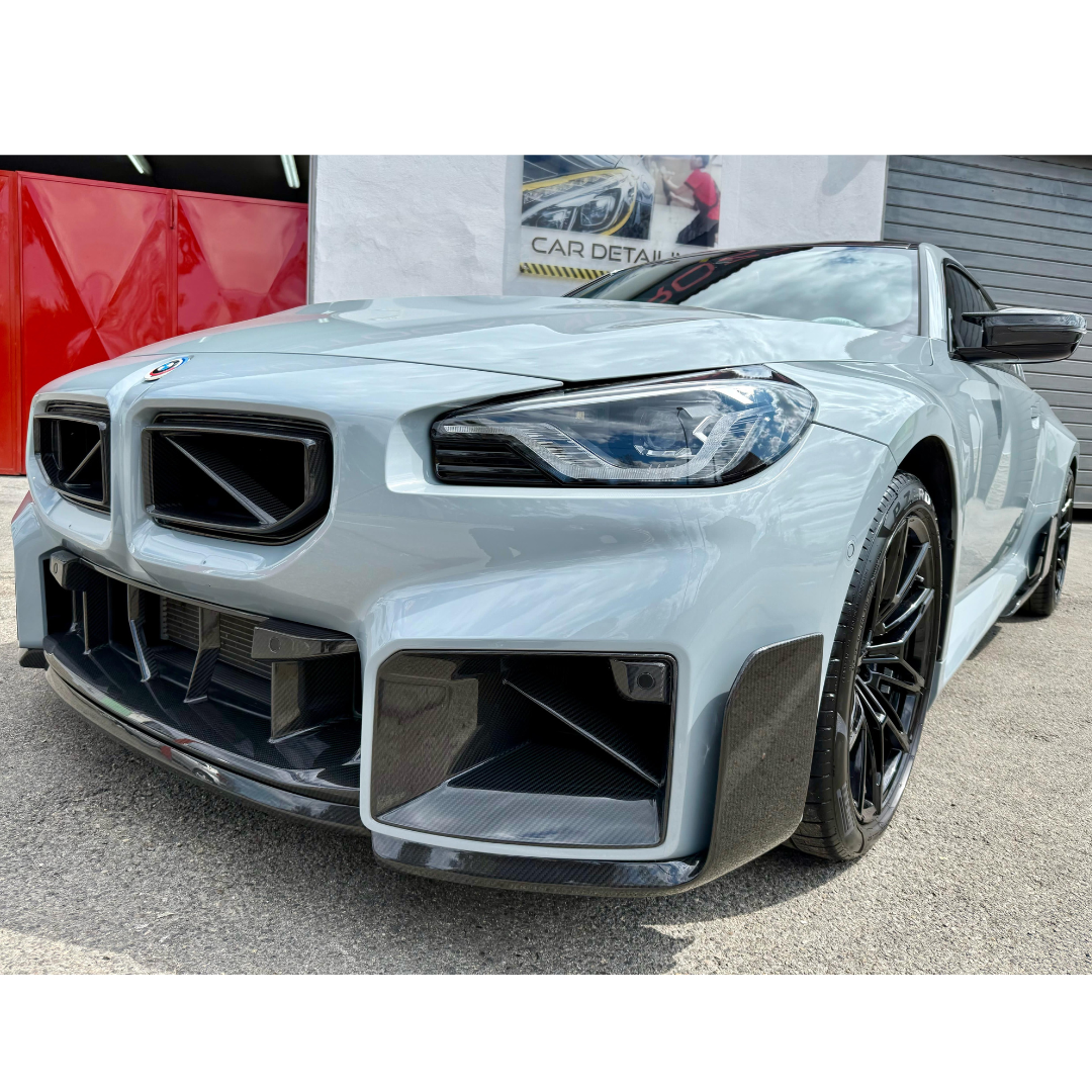 Spoiler Lip Anteriore in VERO CARBONIO per BMW M2 G87