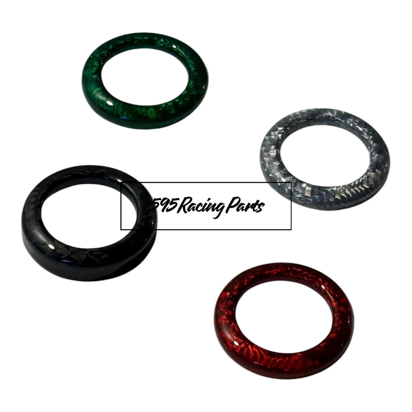 MTA gear ring cover in REAL CARBON Fiat 500 Abarth - 595 - 695