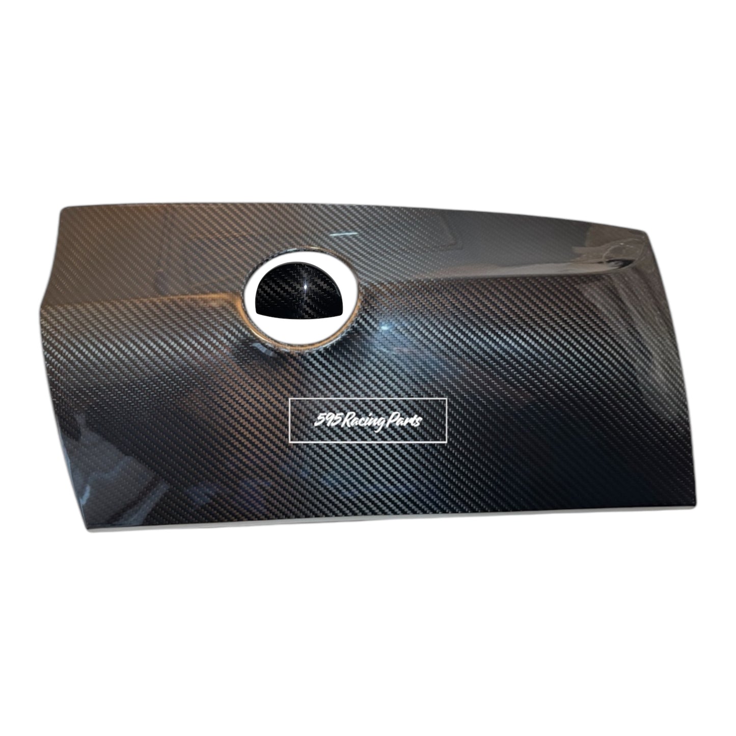 Cover bauletto porta oggetti in VERO CARBONIO Fiat 500 Abarth - 595 - 695 - Restyling