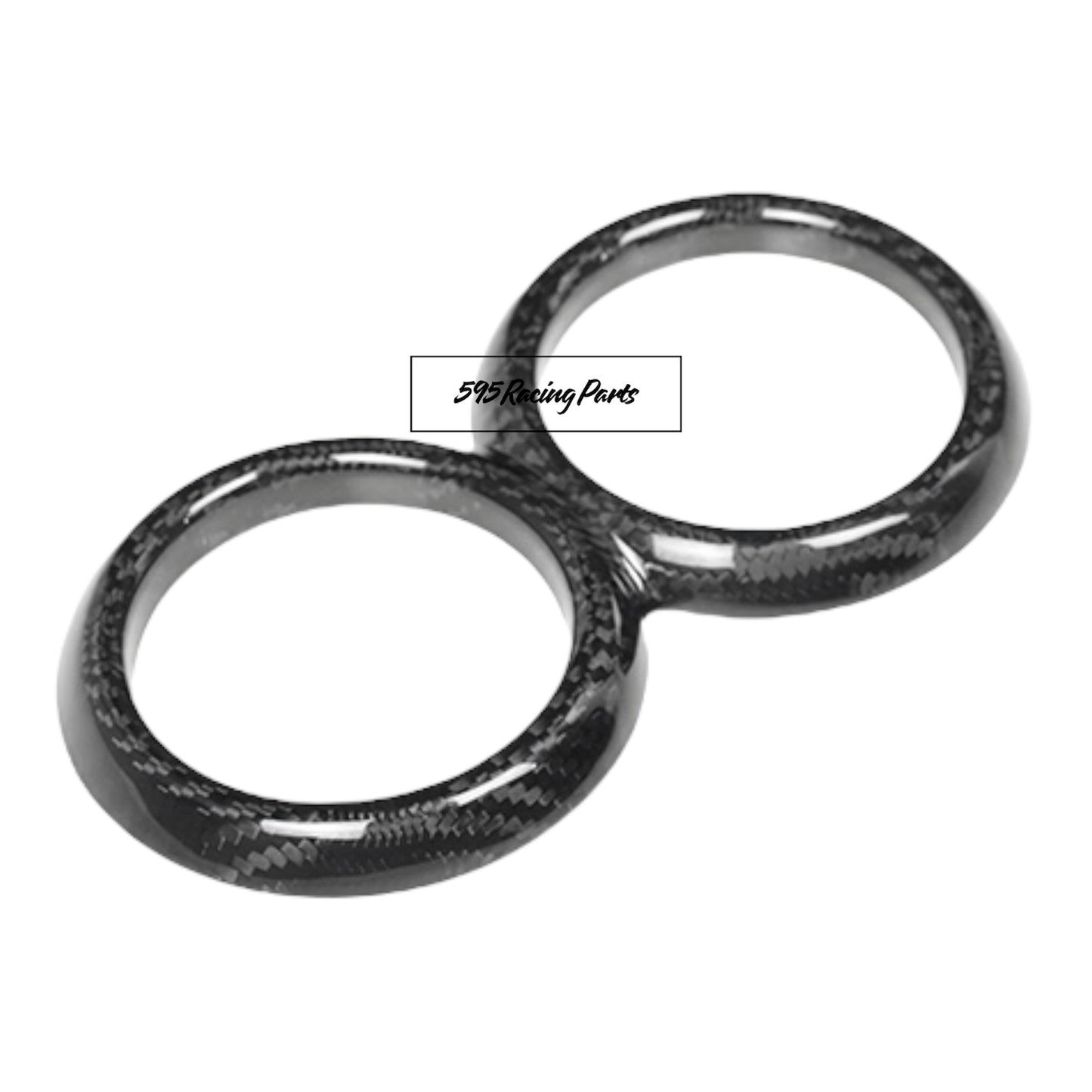 REAL CARBON Cup Holder Cover Mini Cooper R50 (2000-06)