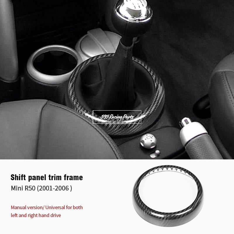 Manual Gearbox Cover in REAL CARBON Mini Cooper R50 (2001-06)