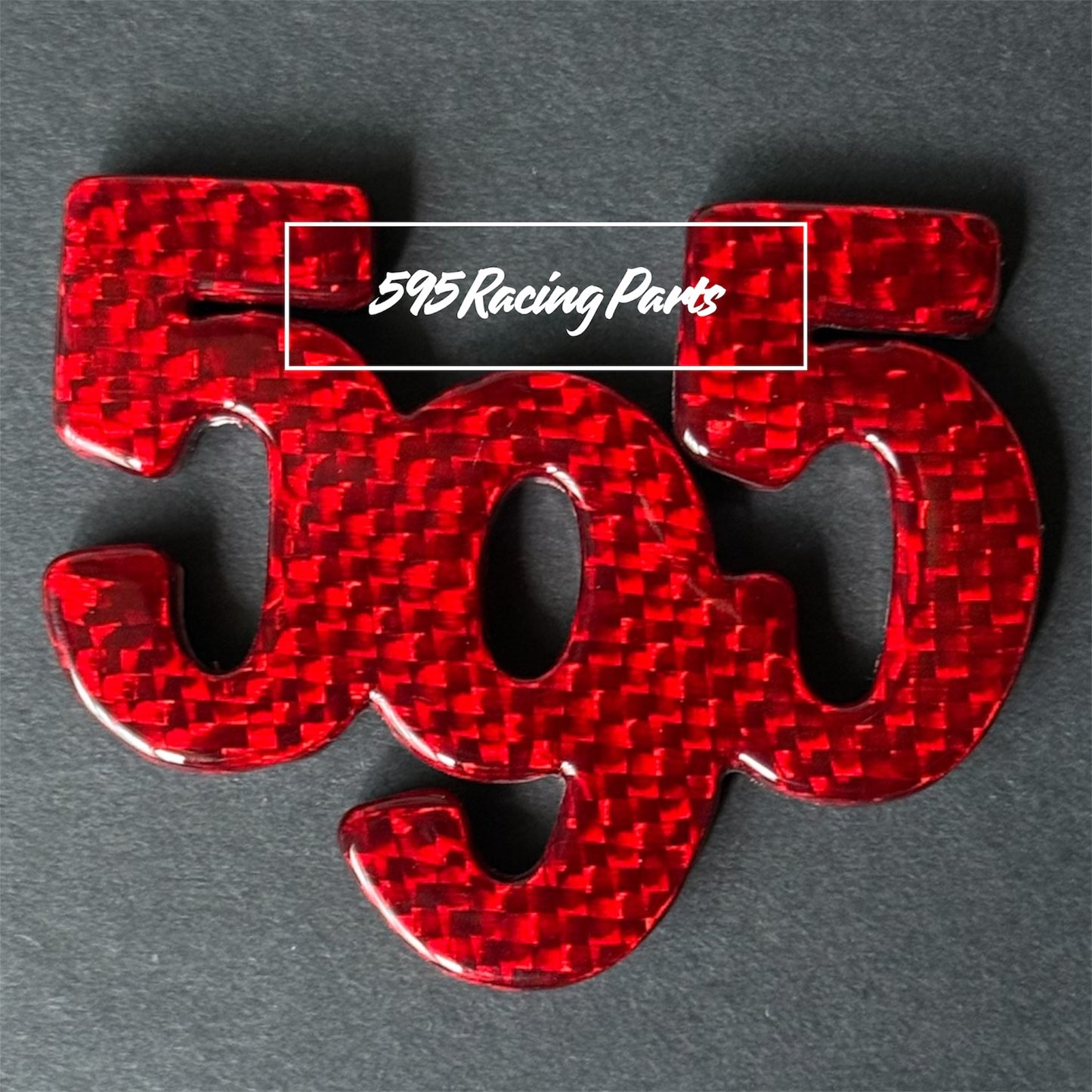 Cover loghi 595 in CARBONIO VERO Fiat 500 Abarth - 595 - ESCLUSIVO