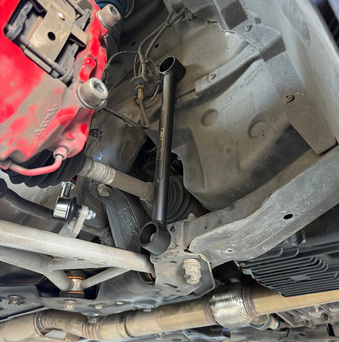 Kit Tiranti barra slitta sospensioni anteriori Fiat 500 Abarth - 595 - 695