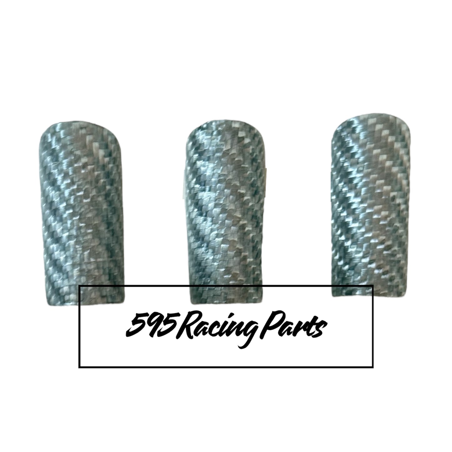 TRUE CARBON tricolor cover for bumper air intake Fiat 500 Abarth - 595 - 695 - Restyling