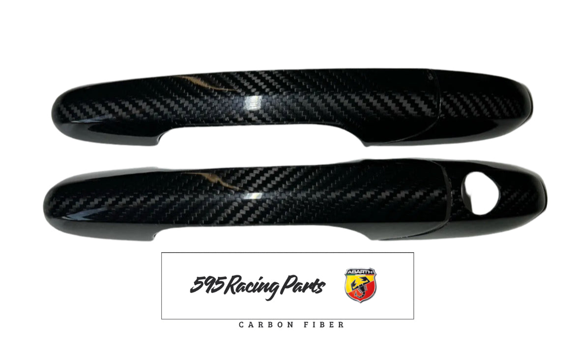 Complete Cover Molding Kit in REAL CARBON Fiat 500 Abarth - 595 - 695