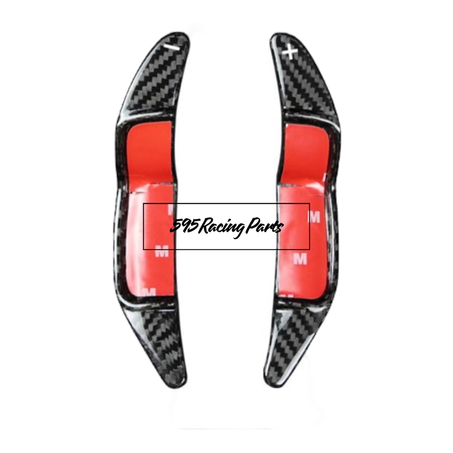 Pair of REAL CARBON gear paddles Mini Cooper R55/56/57/58/59/60