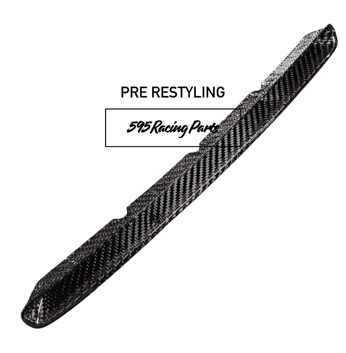 Cover Presa d’aria paraurti in VERO CARBONIO per Abarth 595 - 695 - 500 Pre Restyling