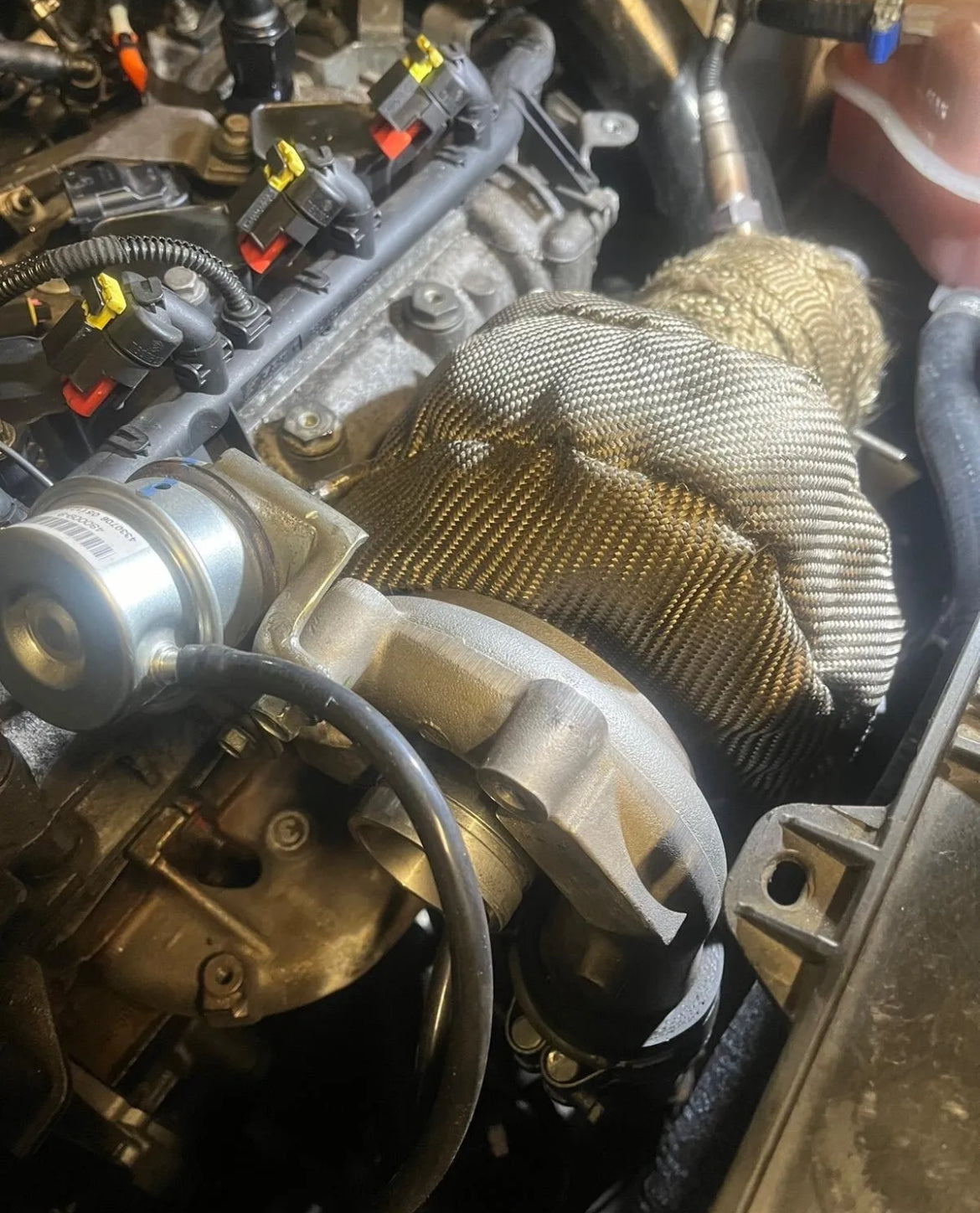 Copertura Termica Turbina Td04 per Fiat Abarth 500 - 595 - 695