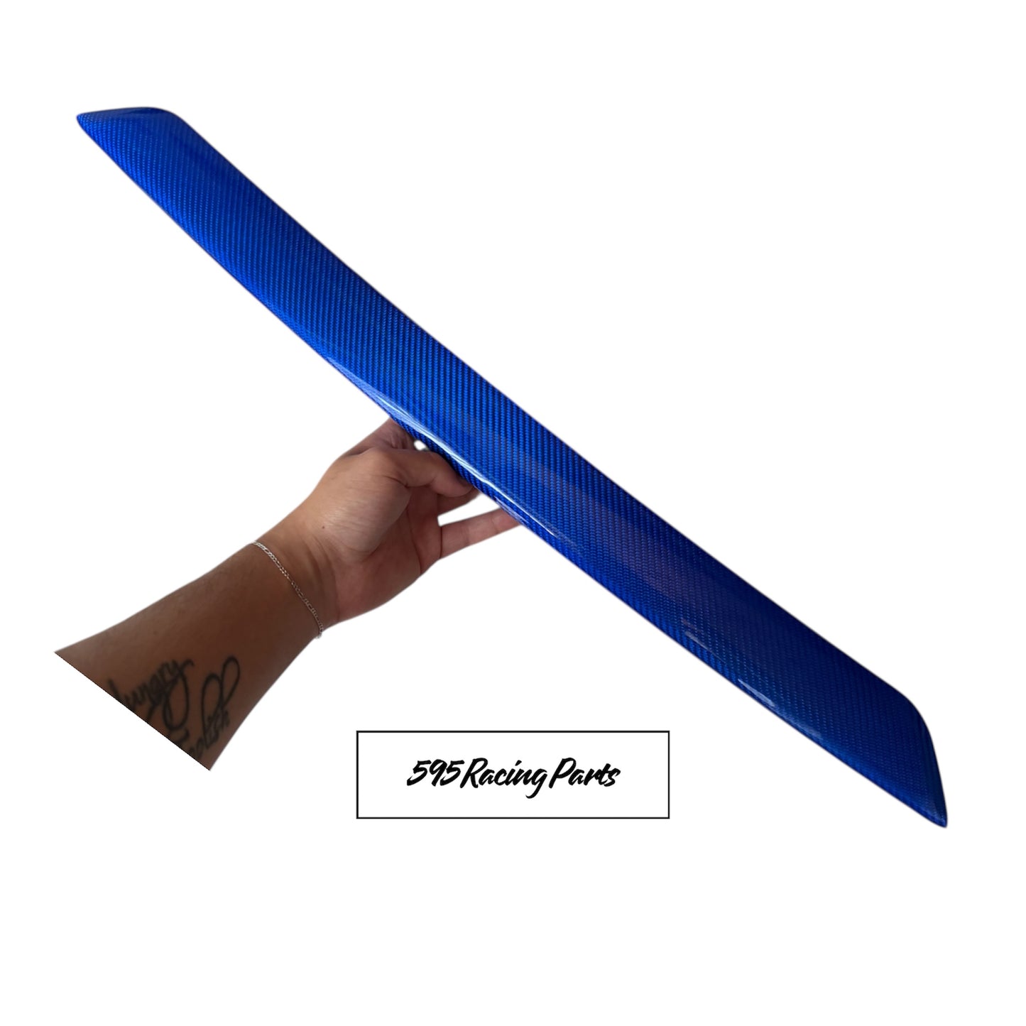 Cover Splitter Lama Anteriore in CARBONIO VERO per Fiat 500 Abarth 595 - 695 - Restyling - diverse finiture