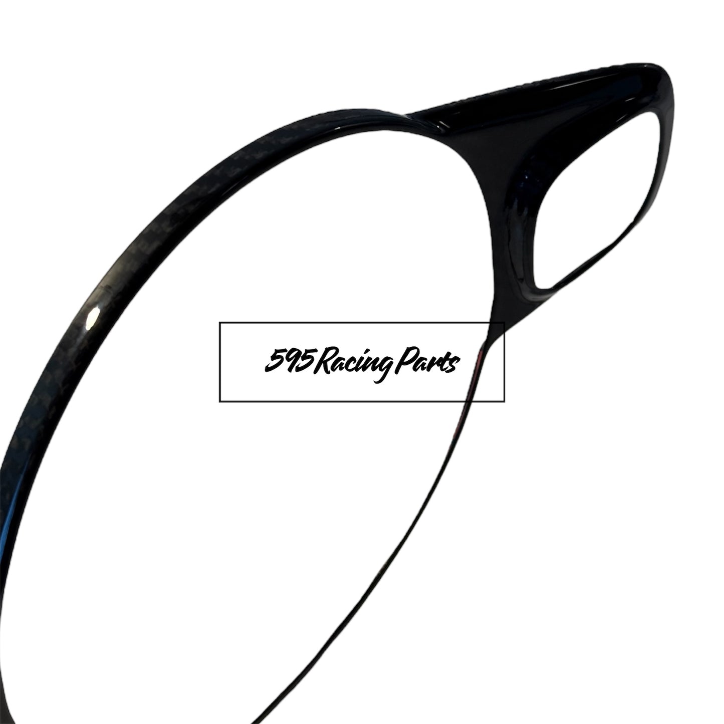 Complete Steering Wheel Button Cover in REAL CARBON Fiat 500 Abarth 595 - 695 - Restyling