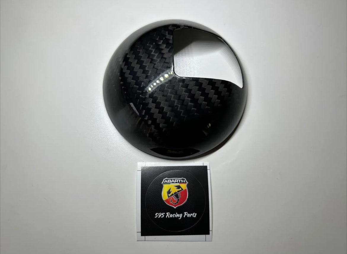 Coppia Cover Maniglie Interne in CARBONIO VERO Abarth 595 - 695 - Fiat 500 - in diverse finiture