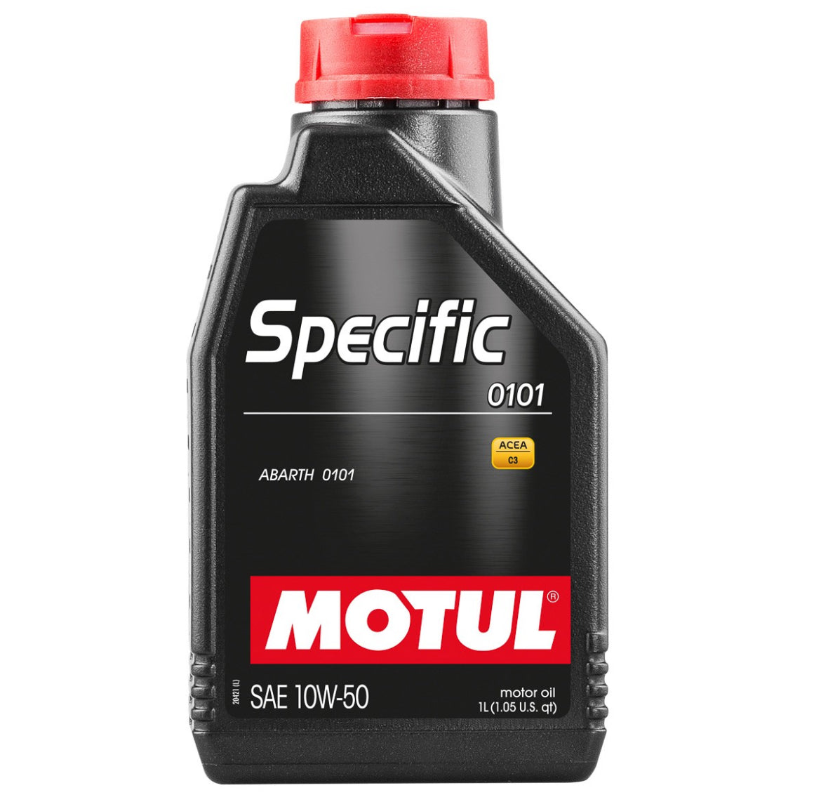 4 L Motul 0101 Oil Service Kit - 10W50 - Original Fiat Oil Filter - Spark Plugs - Abarth 500 - 595 - 695 - TJET