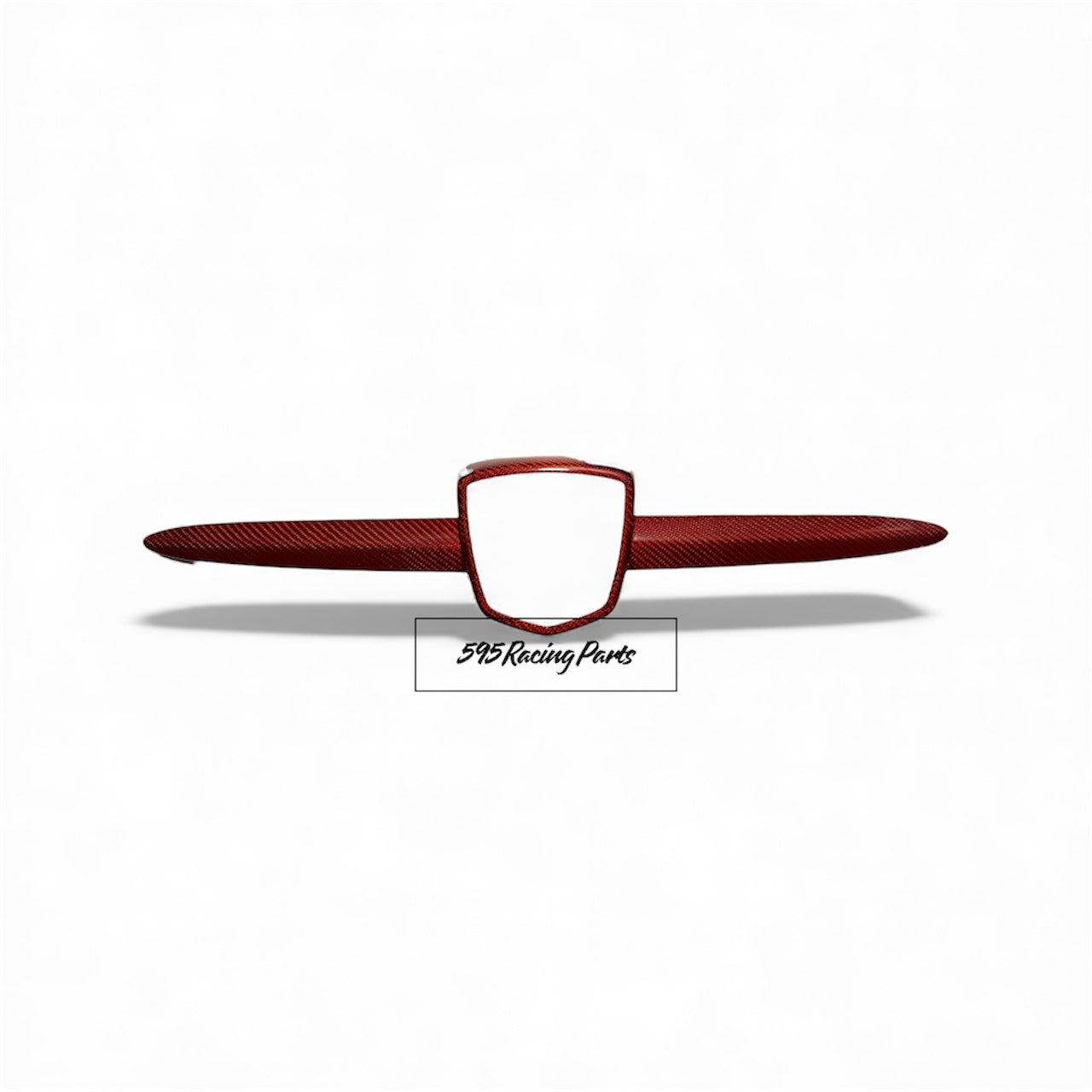 Cover Logo Anteriore in CARBONIO VERO Fiat 500 Abarth 595 - 695