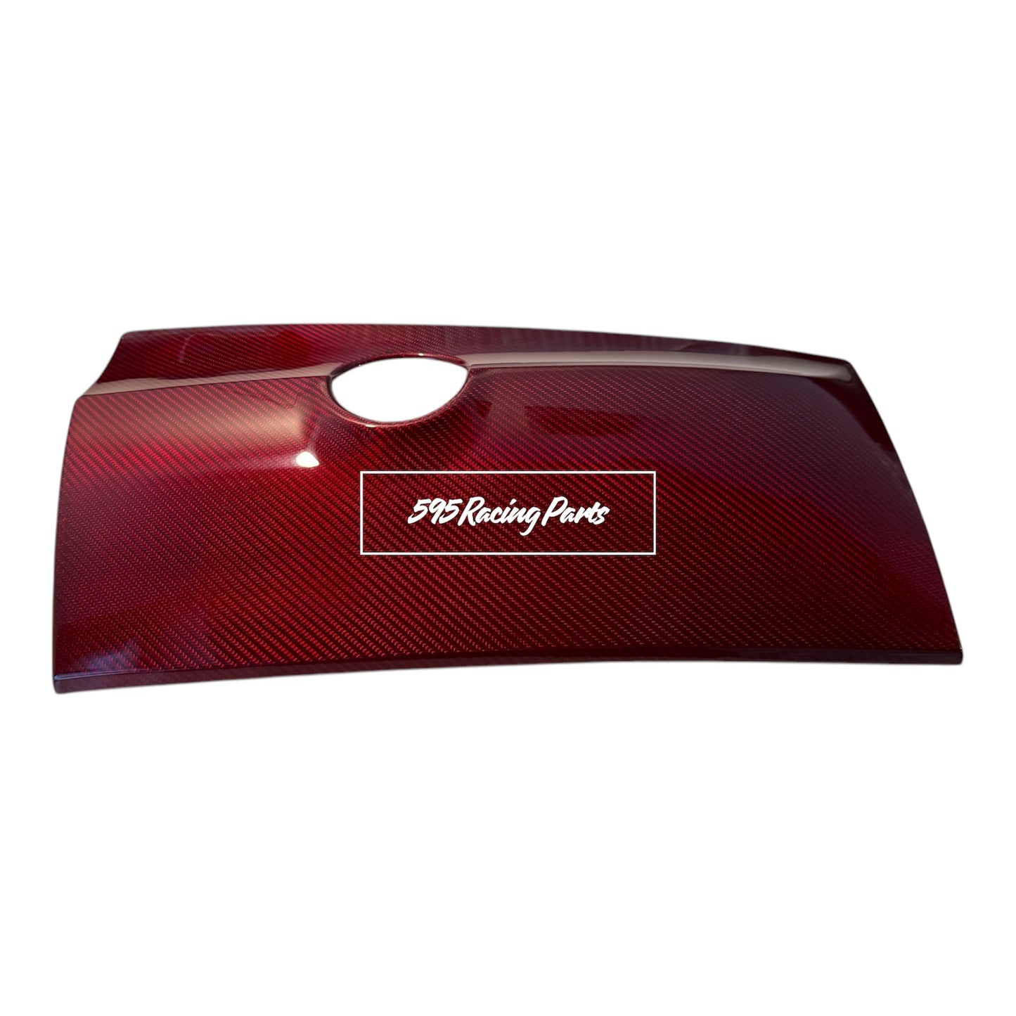 Cover bauletto porta oggetti in VERO CARBONIO Fiat 500 Abarth - 595 - 695 - Restyling