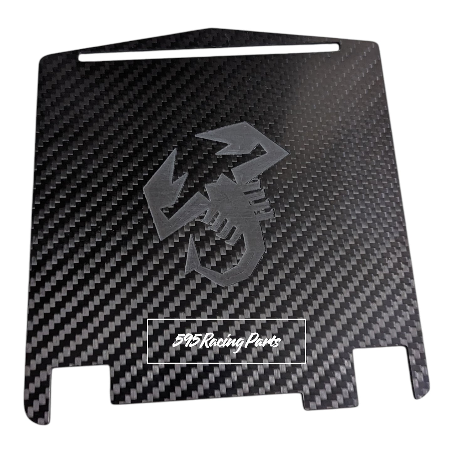 Real Carbon Fuse Box Cover for Fiat 500 Abarth - Pre Restyling