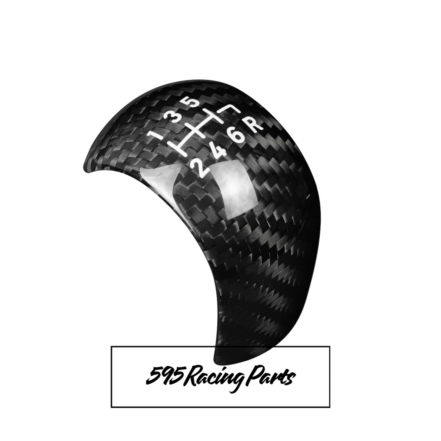 Cover pomello cambio in VERO CARBONIO Ford fiesta ST MK8 - MK8.5