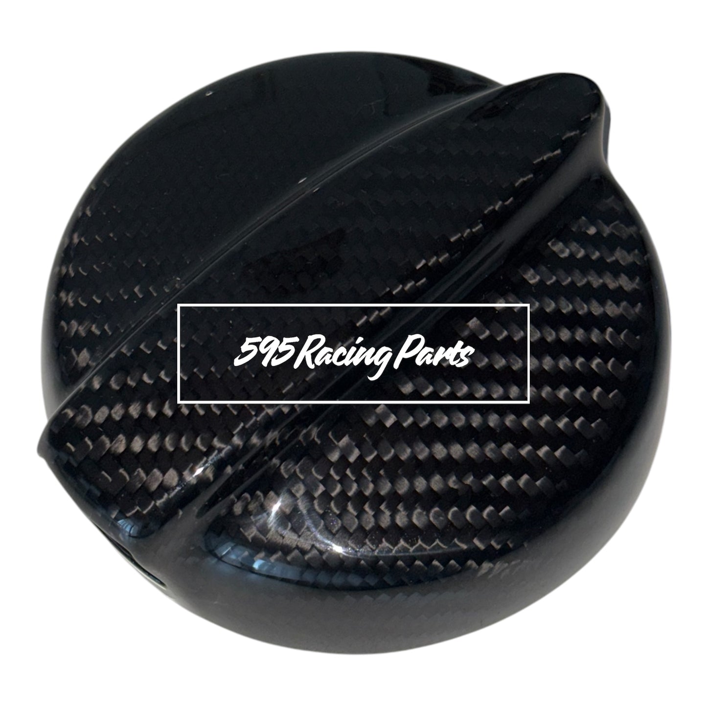 Fuel cap cover in REAL CARBON Mini Cooper