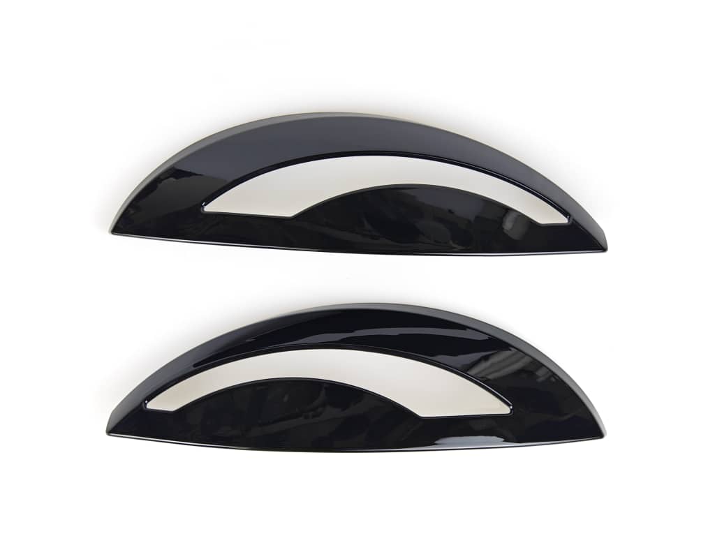 Pair of headlight eyelids xenon model Abarth 500 - 595 - 695