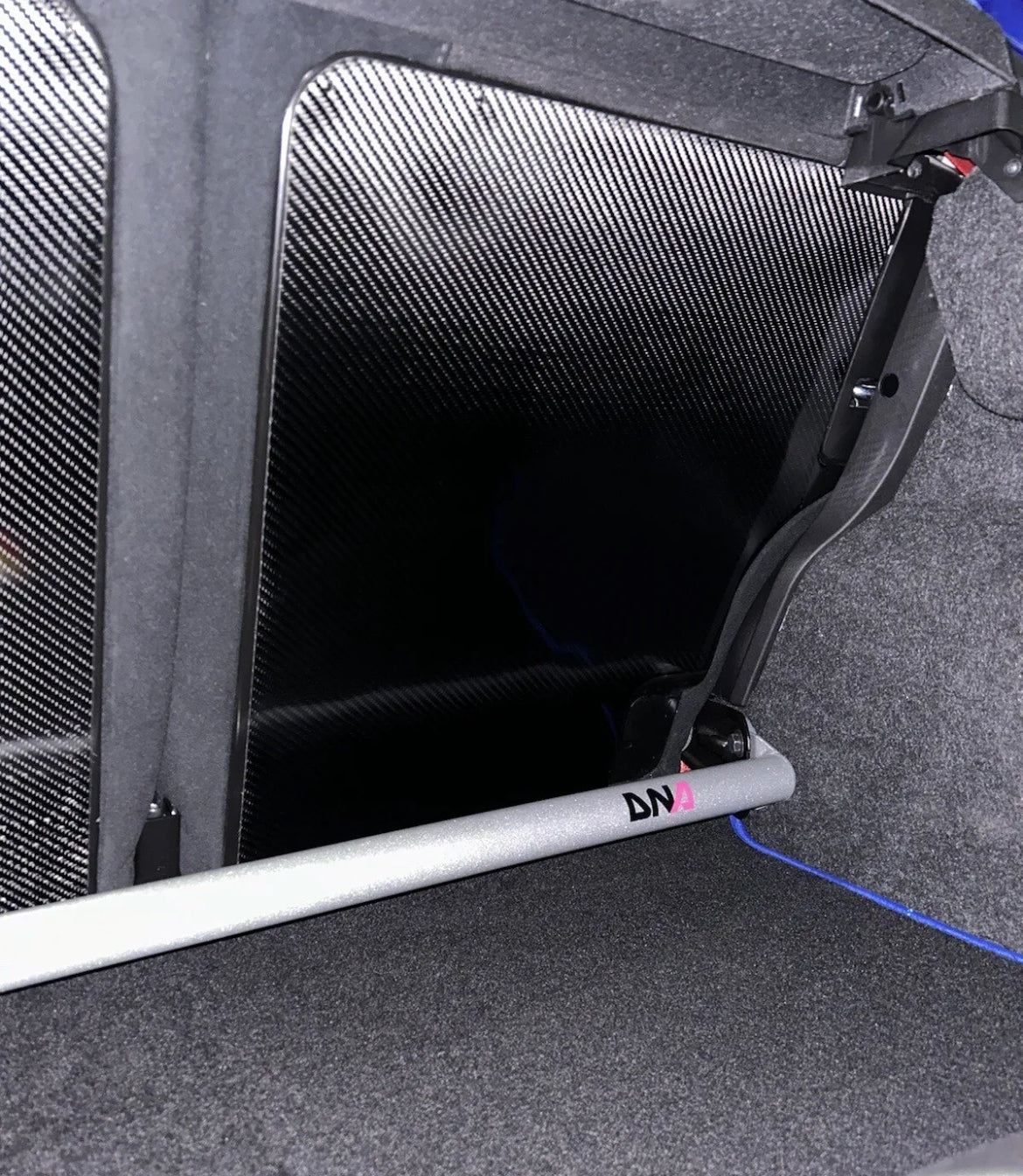 Cover coppia Sedili Posteriori in CARBONIO VERO Fiat 500 Abarth - 595 - 695 - Fiat 500