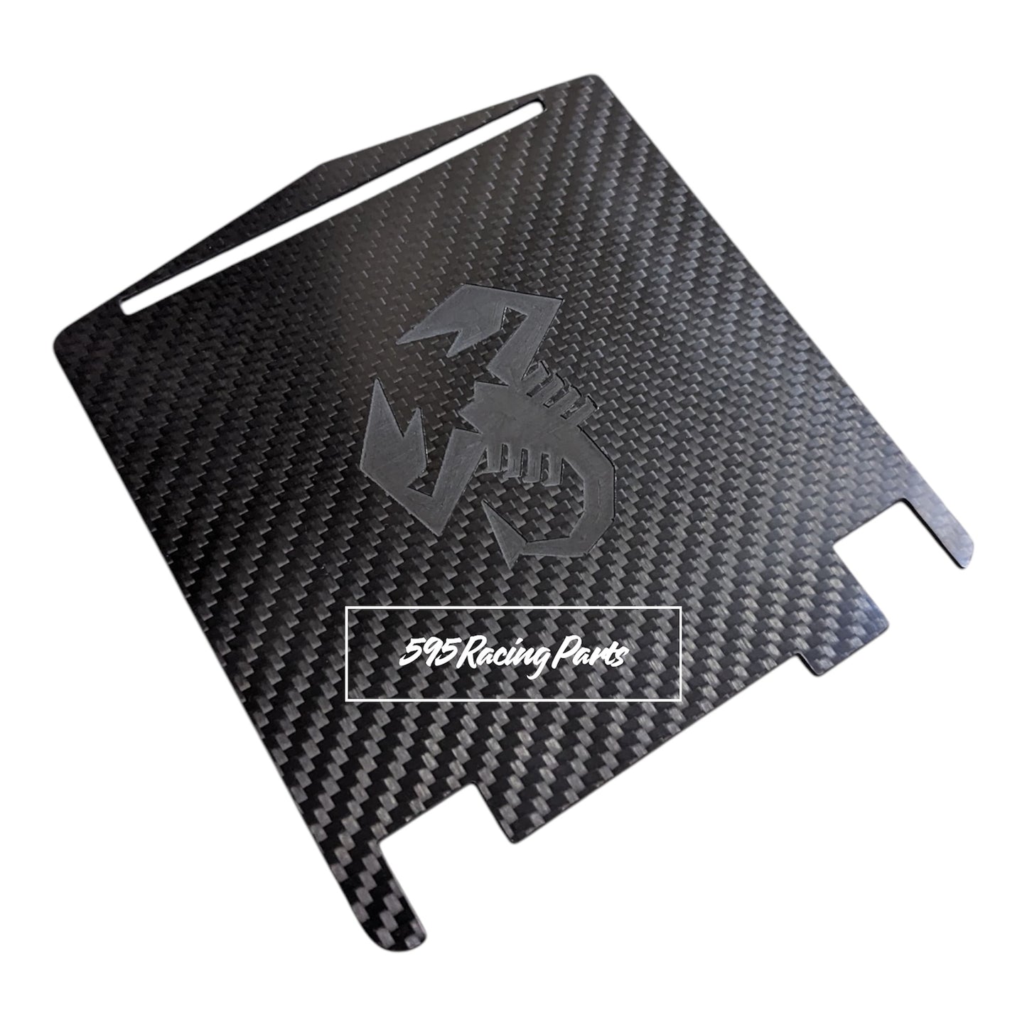 Real Carbon Fuse Box Cover for Fiat 500 Abarth - Pre Restyling