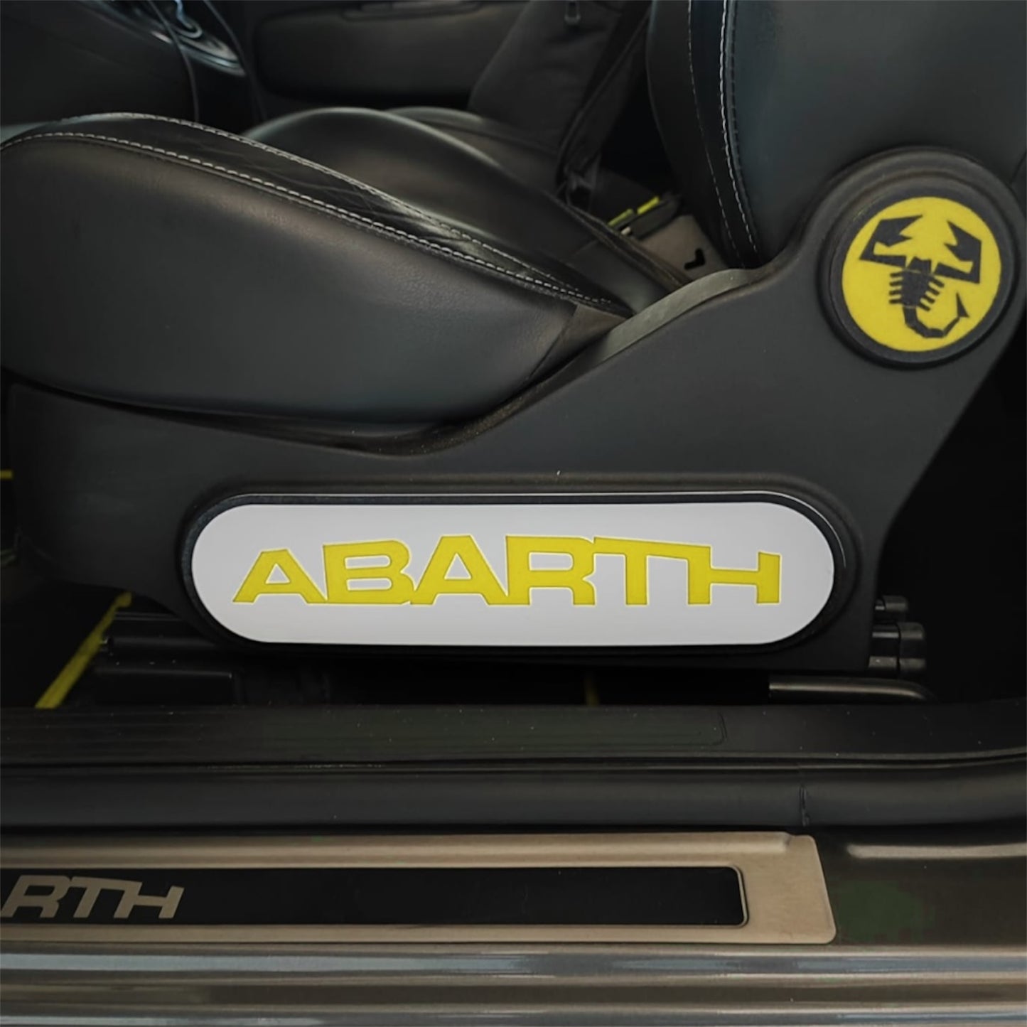 Coppia Cover Sedili Fiat 500 Abarth - 595 - 695 - in diverse finiture