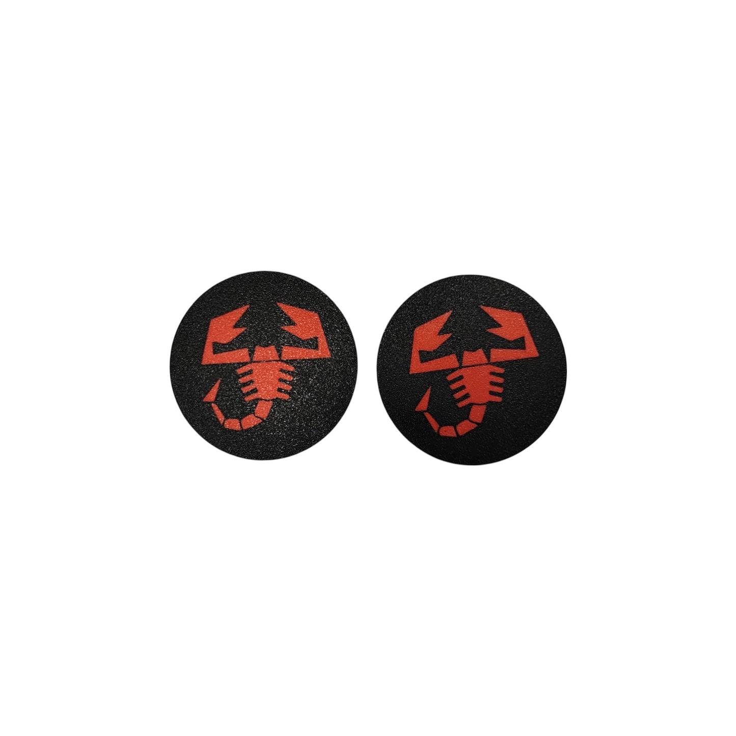 Coppia Cover rotelle per sedili Originali Fiat 500 Abarth - 595 - 695 - in diverse finiture