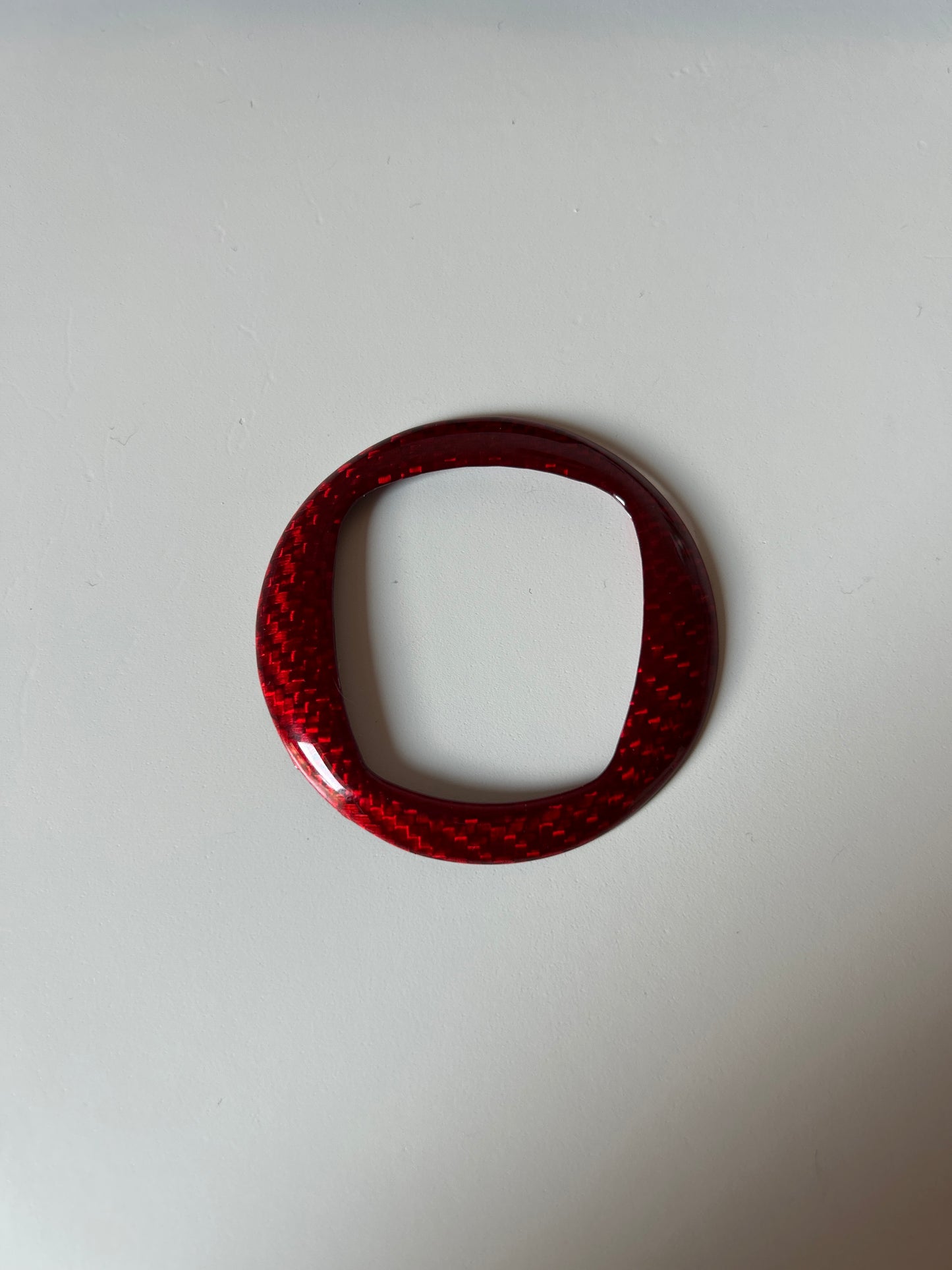 Cover Rings Steering Wheel Airbag in REAL CARBON Fiat 500 Abarth 595 - 695 - Fiat 500 - in different finishes