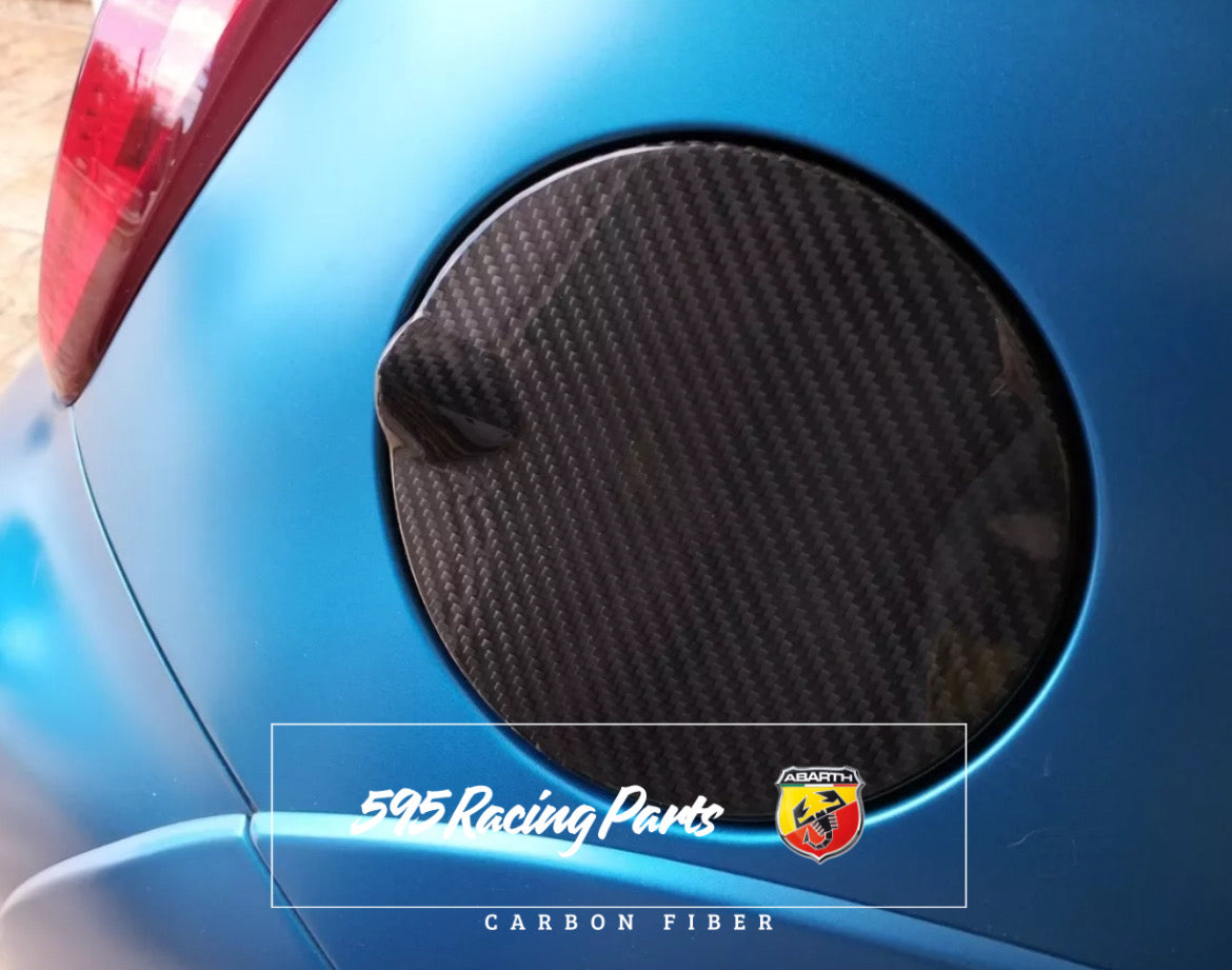 Cover Tappo Benzina in CARBONIO VERO per Abarth 500 - 595 - 695 - Fiat 500