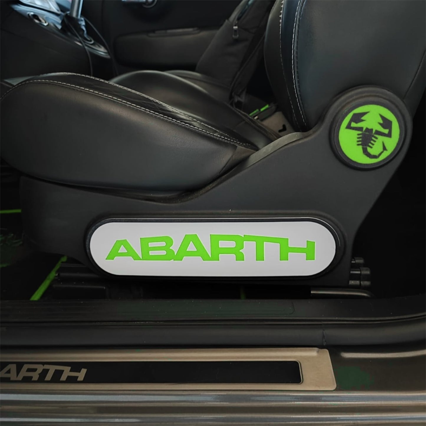 Coppia Cover Sedili Fiat 500 Abarth - 595 - 695 - in diverse finiture