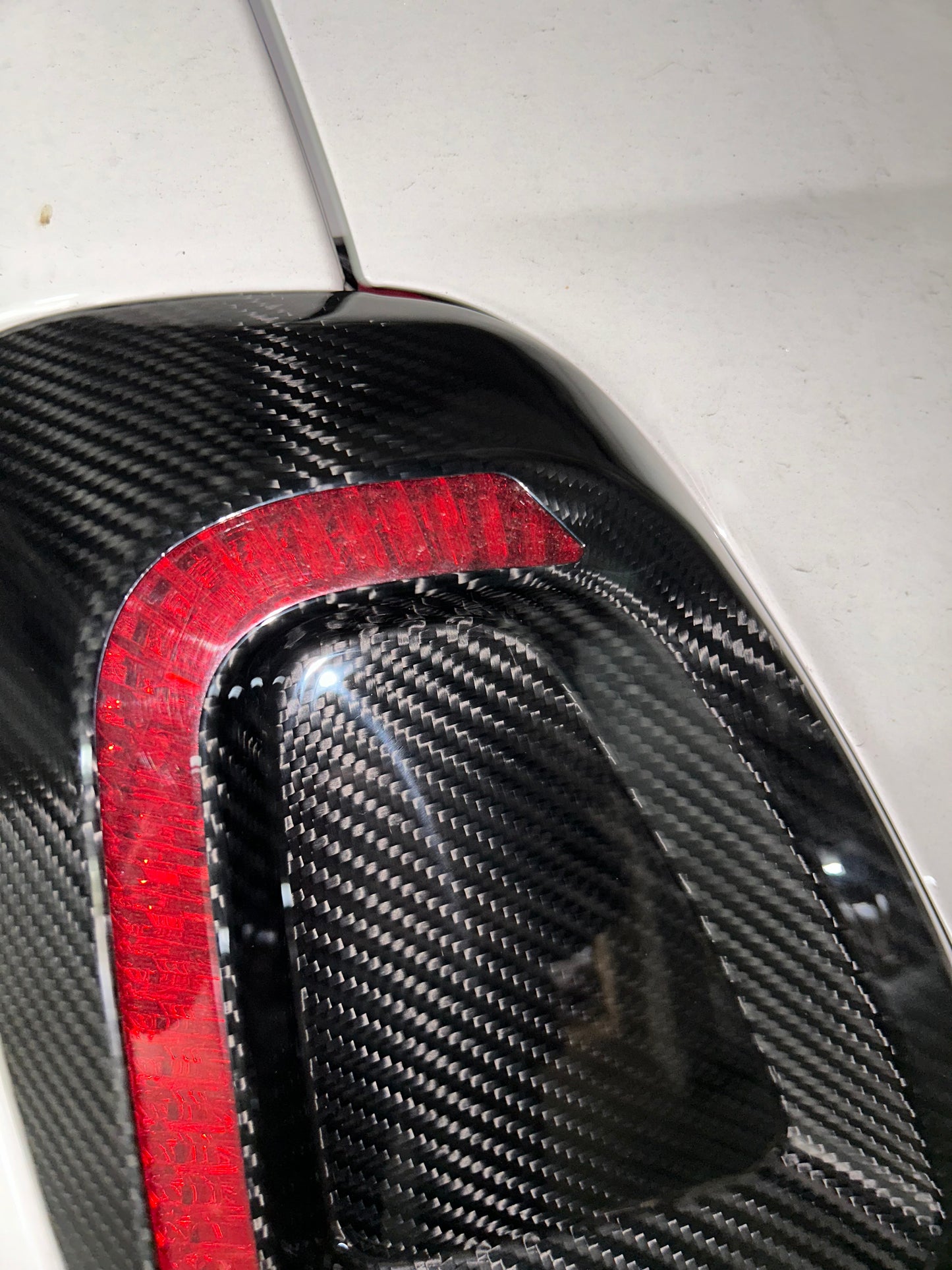 Coppia Cover fanali posteriori in VERO CARBONIO per Abarth 500 - 595 - 695 - Fiat 500 Restyling