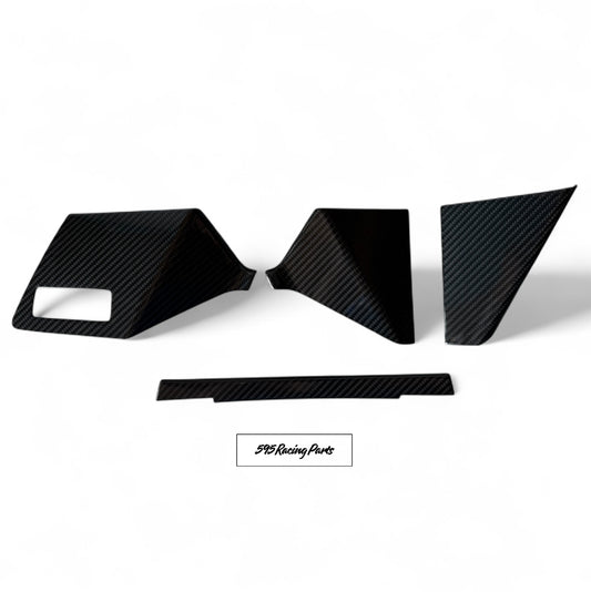 Cover cruscotto centrale in VERO CARBONIO per A3 8Y S3 RS3 2021-2024