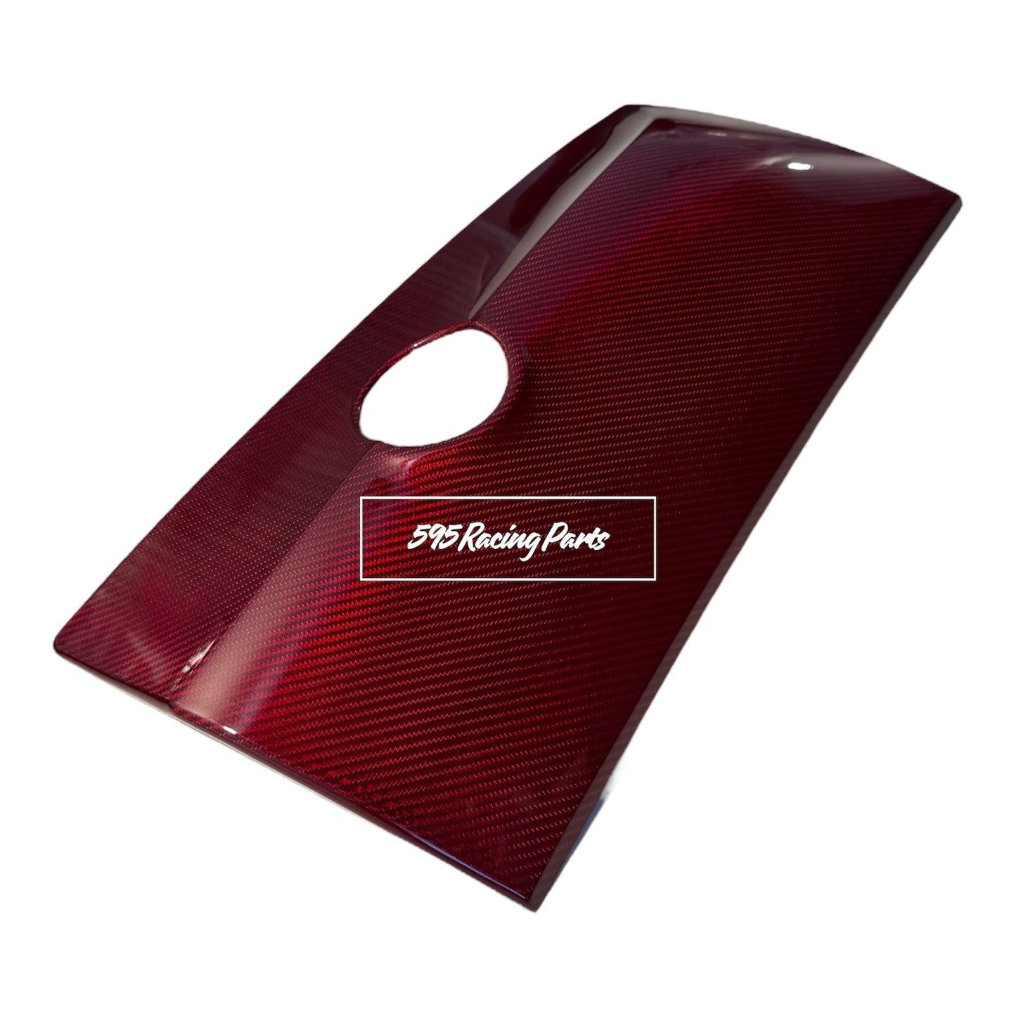 Cover bauletto porta oggetti in VERO CARBONIO Fiat 500 Abarth - 595 - 695 - Restyling