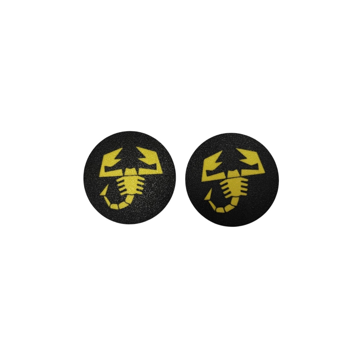Coppia Cover rotelle per sedili Originali Fiat 500 Abarth - 595 - 695 - in diverse finiture