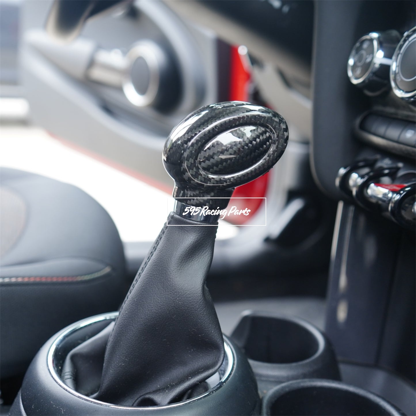 Gear Knob Cover in REAL CARBON Mini Cooper F54/F55/F56/F57/F60