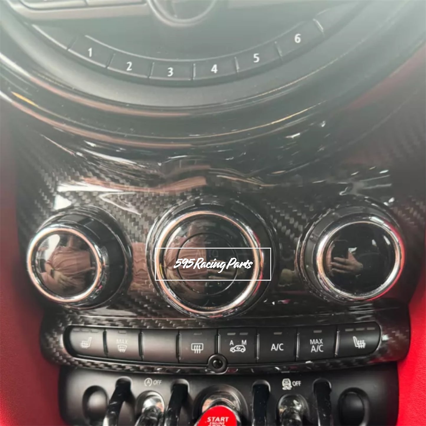 Real Carbon Climate Cover Mini Cooper F54/F55/F56/F57/F60 (2014-2021)