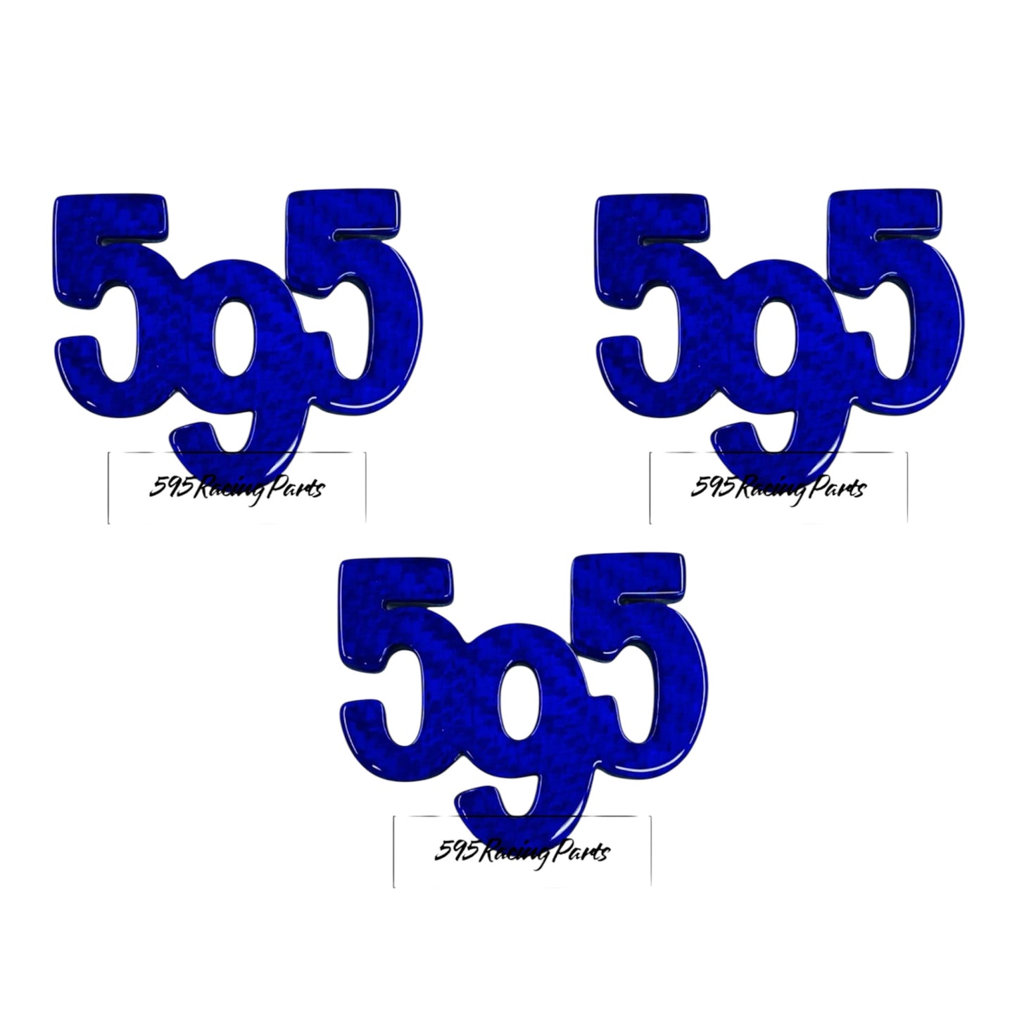 Cover loghi 595 in CARBONIO VERO Fiat 500 Abarth - 595 - ESCLUSIVO