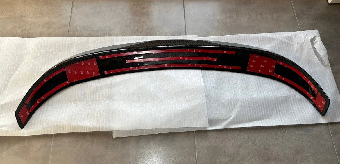 Spoiler Extension in REAL CARBON Fiat 500 Abarth 595 - 695