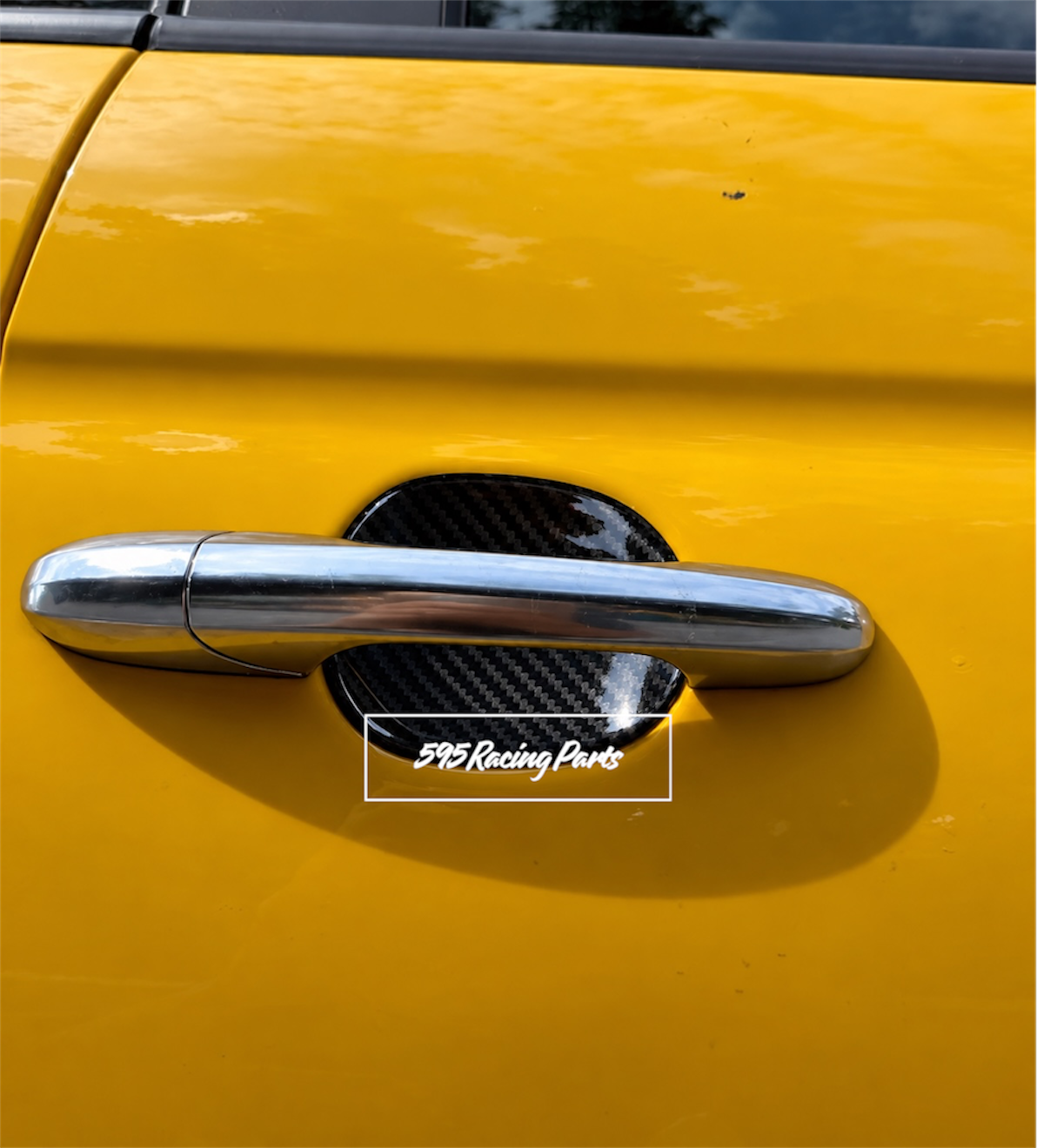 Coppia Cover interno maniglie esterne per Fiat 500 Abarth - 595 - 695 - Fiat 500