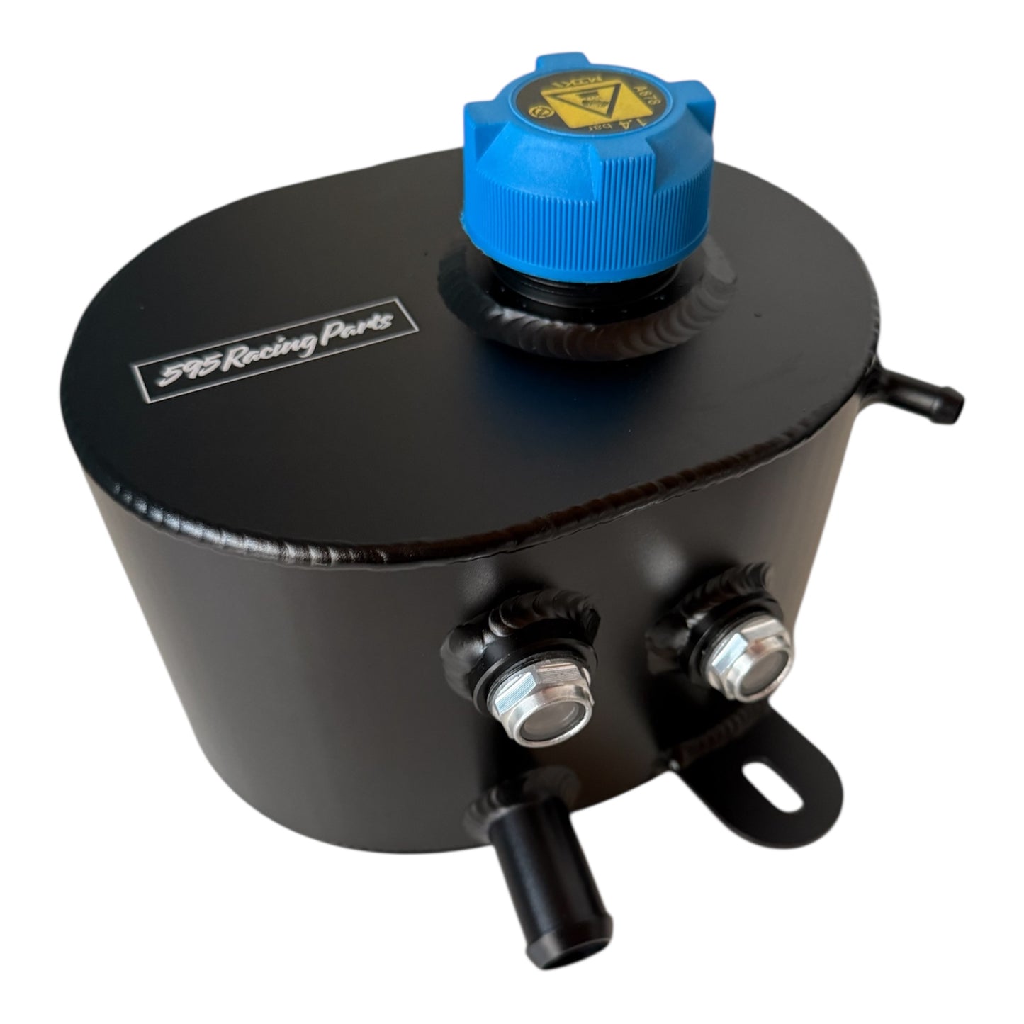 VASCHETTA ACQUA radiatore Fiat 500 Abarth in alluminio RINFORZATA + TAPPO