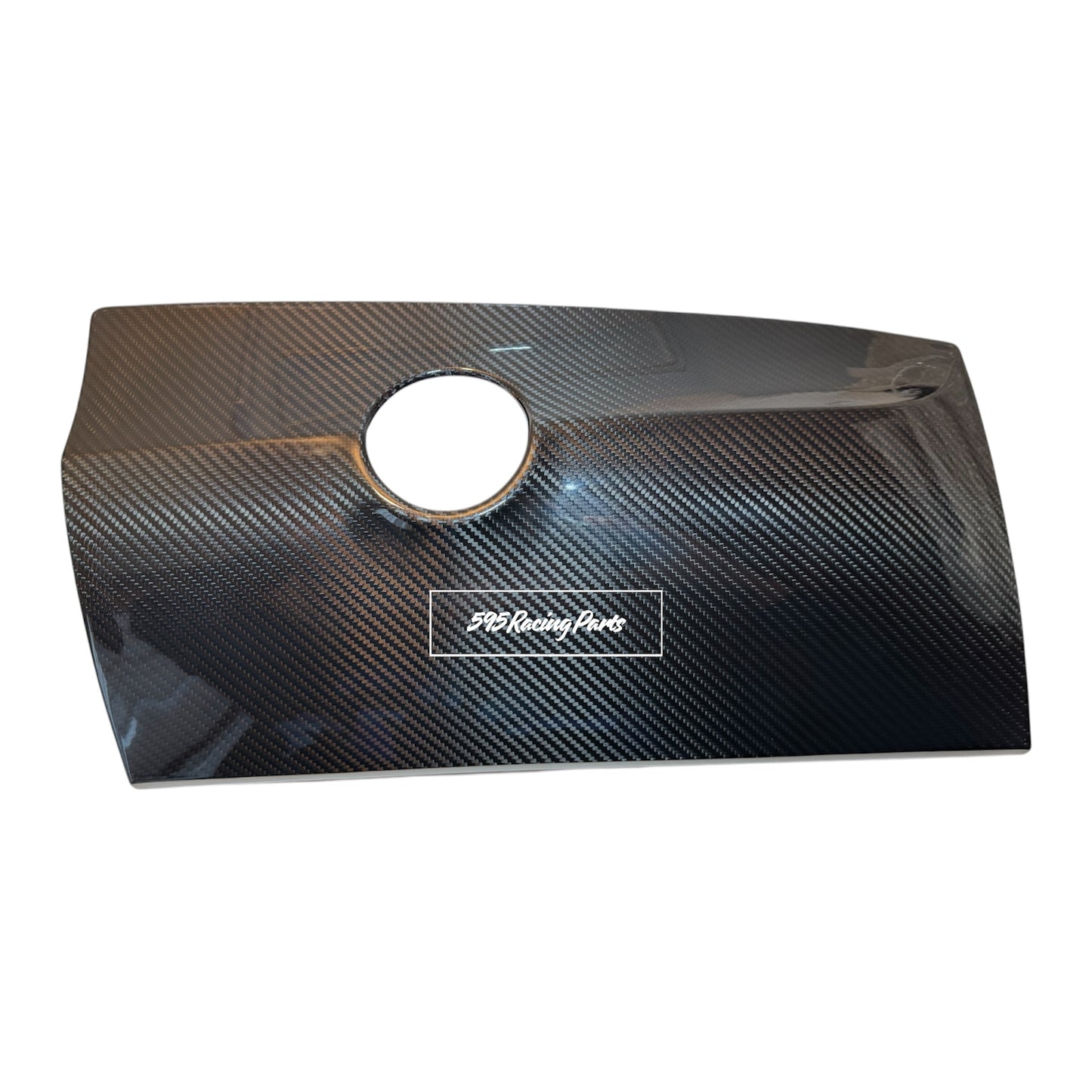 Cover bauletto porta oggetti in VERO CARBONIO Fiat 500 Abarth - 595 - 695 - Restyling