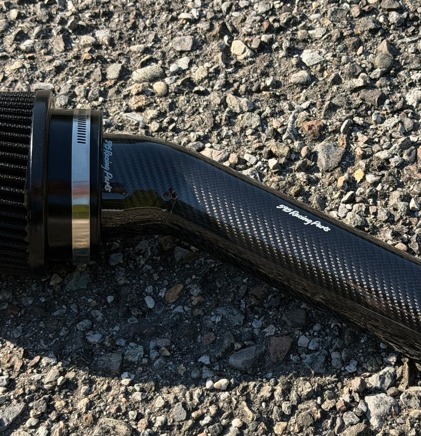 Fiat 500 Abarth Kit Aspirazione Diretta Bassa in VERO CARBONIO per turbina 1446 - IHI - TD04