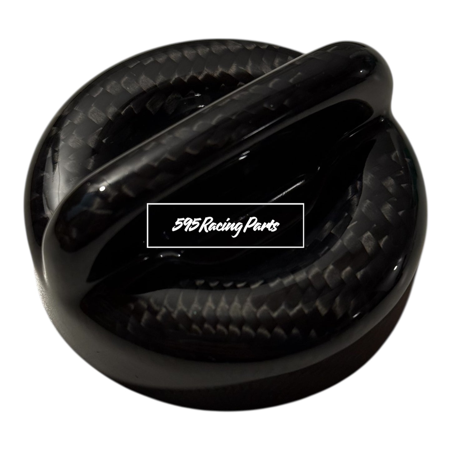 Kit tappi vano motore in VERO CARBONIO per Fiat 500 Abarth - 595 - 695 - Punto - Mito