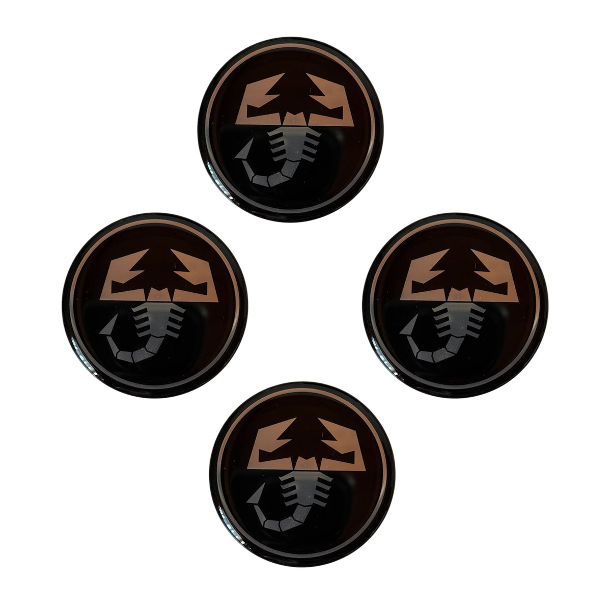 Kit coprimozzi da 50 mm cerchi Abarth 500 - 595 - 695
